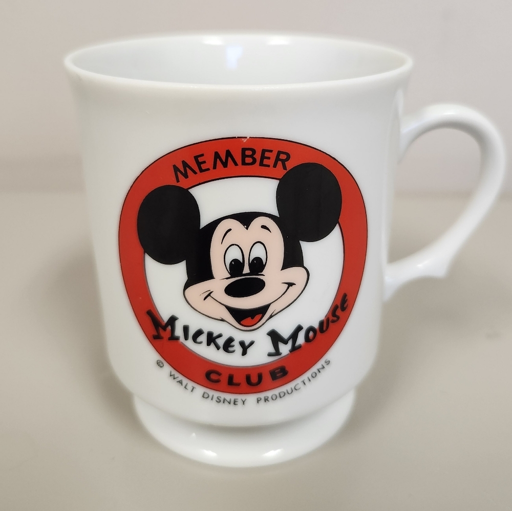 Mickey Mouse Club Ceramic Pedestal Mug